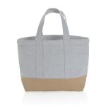 XD Collection Impact Aware™ 285g/m² ungefärbte rCanvas-Kühltasche Grau