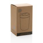 XD Collection GRS Recycled PP tumbler with flip lid Convoy grey