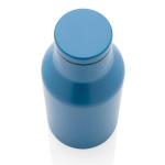 XD Collection RCS recycelte Stainless Steel Kompakt-Flasche Blau