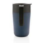 XD Collection GRS Recycled PP and SS mug with handle Navy