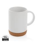 XD Collection Ceramic mug with cork base 