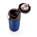 XD Collection RCS Recycled stainless steel easy lock vacuum mug Aztec blue