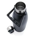 XD Collection RCS Recycled stainless steel large vacuum bottle 1.5L Black