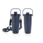 Avira Ayala RCS re-steel duosip lockable crossbody tumbler Navy