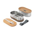 Black + Blum Black+Blum Stainless Steel Double Bento Box Convoy grey