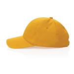 XD Collection Impact 6 panel 280gr Recycled cotton cap with AWARE™ tracer Yellow