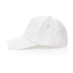 XD Collection Impact 5 Panel Kappe aus 190gr rCotton mit AWARE™ Tracer Weiß