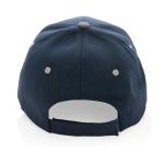 XD Collection Impact AWARE™ Brushed rcotton 6 panel contrast cap 280gr Navy
