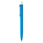 XD Collection X3-Stift mit Smooth-Touch aus RCS recyceltem ABS Blau/weiß