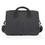 XD Collection Laluka AWARE™ recycled cotton 15.4 inch laptop bag Anthracite