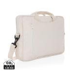 XD Collection Laluka AWARE™ recycled cotton 15.4 inch laptop bag 
