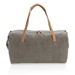 XD Collection Canvas Reisetasche, PVC-frei Grau