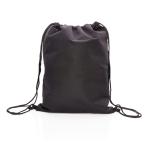 XD Collection AWARE™ RPET Reflective drawstring backpack Black