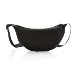 XD Collection Crescent AWARE™ RPET half moon sling bag Black