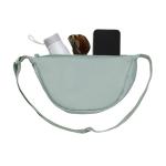 XD Collection Crescent AWARE™ RPET Half-Moon Sling Tasche Eisberggrün