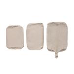 XD Xclusive KENTO URBAN RCS recycled nylon packing cube set Fawn