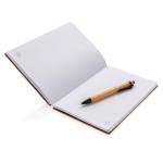 XD Collection A5 Bambus Notizbuch & Stift Braun