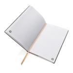 XD Collection A5 Notizbuch aus GRS recyceltem Leder Braun