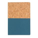 XD Collection A5 Kork & Kraft Notizbuch Blau