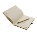 XD Collection Bamboo notebook and infinity pencil set Brown