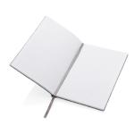 XD Collection GRS certified recycled felt A5 softcover notebook Convoy grey