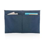 XD Collection Magnetic closing 15.6" Laptop sleeve PVC free Aztec blue