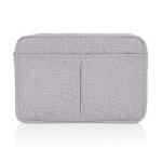 XD Collection Laluka AWARE™ recycled cotton 15.6 inch laptop sleeve Convoy grey