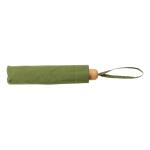 XD Collection 20.5" Impact AWARE™ RPET 190T Pongee bamboo mini umbrella Green