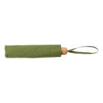 XD Collection 20.5" Impact AWARE™ RPET 190T Pongee bamboo mini umbrella Green