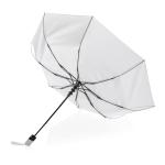 XD Collection 21" Impact AWARE™ RPET 190T mini auto open umbrella White