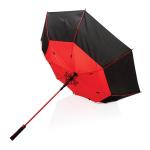 XD Collection 27" Impact AWARE™ RPET 190T auto open stormproof umbrella Red