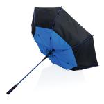 XD Collection 27" Impact AWARE™ RPET 190T auto open stormproof umbrella Aztec blue