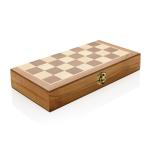 XD Collection Luxury wooden foldable chess set Brown