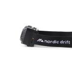 Nordic Drift Everest high performance dual battery headtorch Black