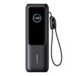 Anker Powerbank 25.000mAh-165W, mit integr. einziehb. Kabel Grau/schwarz