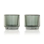 AdHoc Impact Espressotassen 45ml, 2er-Set Transparent