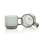 AdHoc Impact Espressotassen 70ml, 2er-Set Transparent