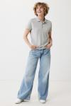 IQONIQ Yosemite Damen Piqué-Poloshirt aus rec. Baumwolle, Grau meliert Grau meliert | XXS
