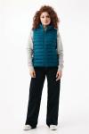 IQONIQ Meru women recycled polyester bodywarmer, teal Teal | XL