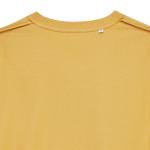 Iqoniq Bryce recycled cotton t-shirt, ocher yellow Ocher yellow | XS