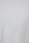 IQONIQ Manuel ungefärbtes T-Shirt aus recycelter Baumwolle, Grau meliert Grau meliert | XXS