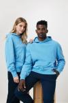 Iqoniq Yoho Relax-Hoodie aus recycelter Baumwolle, Ruhiges Blau Ruhiges Blau | XXS