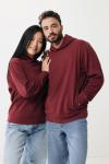 IQONIQ Yengo Hoodie mit Seitentaschen aus rec. Baumwolle, Burgunderrot Burgunderrot | XXS