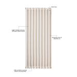 VINGA Ornos GRS hammam towel, white White, beige
