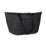 VINGA Livorno Wochenendtasche aus GRS recyceltem Polyester Schwarz
