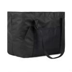 VINGA Livorno GRS recycled polyester maxi tote Black
