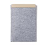 VINGA Albon GRS recycled felt 15" laptop sleeve Convoy grey