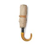 VINGA Bosler AWARE™ recycled pet 21" foldable umbrella Fawn