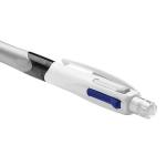 BIC® 4 Colours 3+1HB Weiß/grau