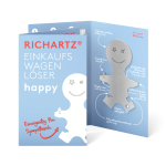 RICHARTZ® EINKAUFSWAGENLÖSER happy Silver